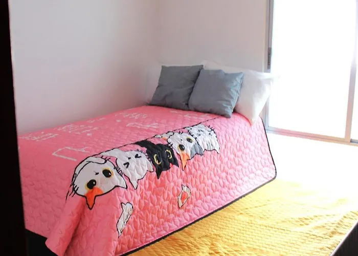 3 Recamaras, 4 Camas, 2 Baños, Estacionamiento Apartamento *